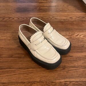 Marni Cream Platform Loafers 36.5